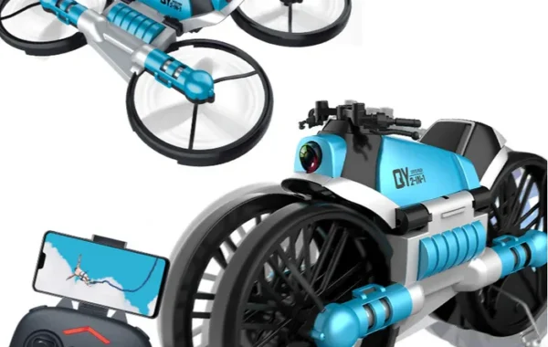 2 In 1 Foldable Motorcycle And Drone